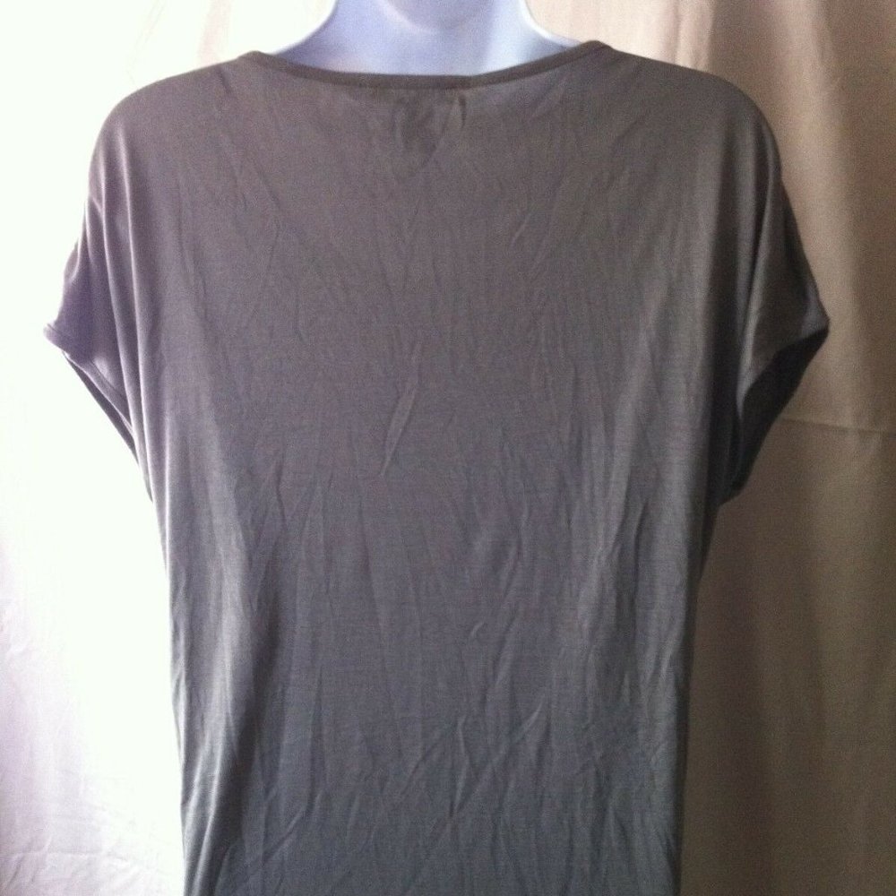 Nwot Mango Leopard Print Sequins Embellished Shor… - image 6